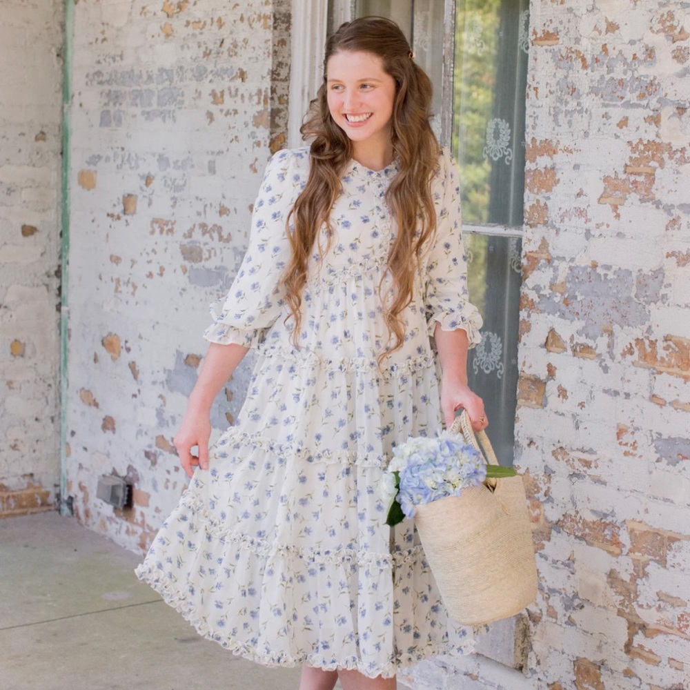 Beautiful flower dress